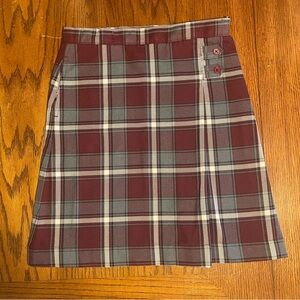 Land’s End | School Uniform Kids Slim Plaid A-line Skirt | Size: 10s